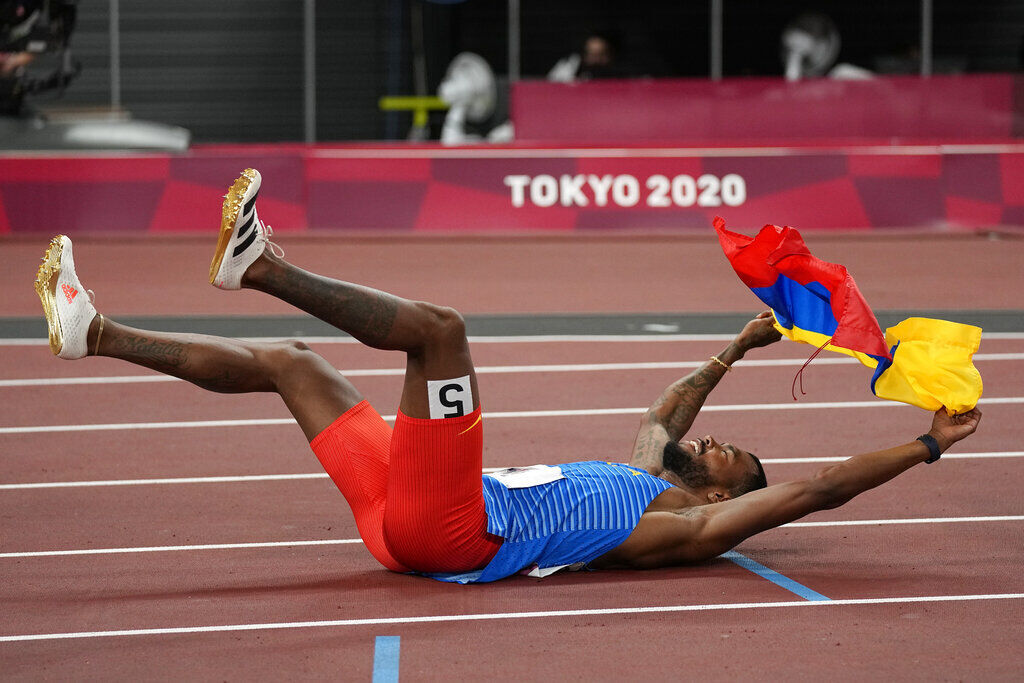 Tokyo Olympics Athletes and Flags Photo Gallery